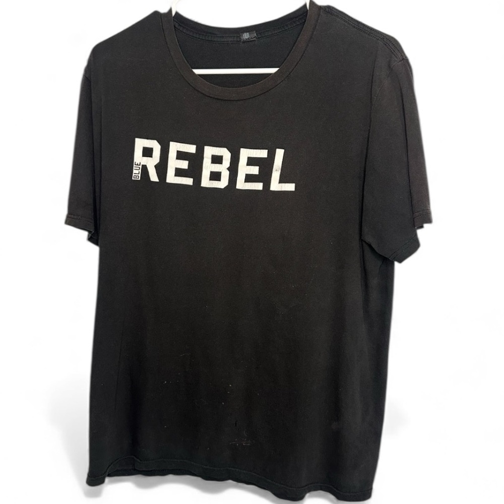 Dutch Bros LARGE Black “Blue Rebel” VINTAGE Tee DB 1992